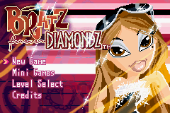 Bratz - Forever Diamondz Title Screen